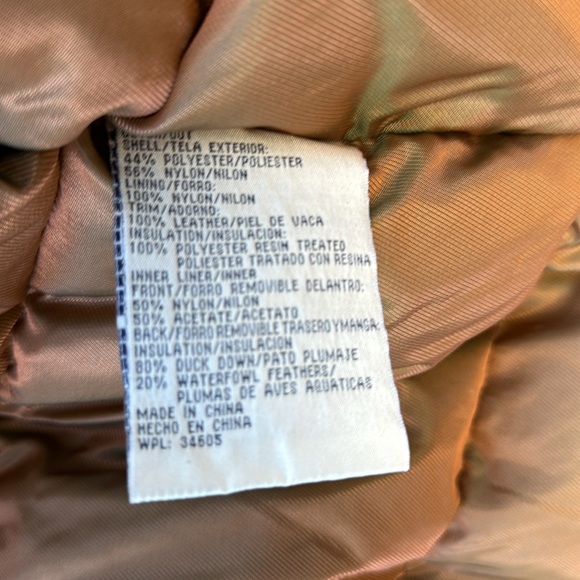 Stadium Jacket with Zip Out Down Lining and Removable Hood - Picture 4 of 6